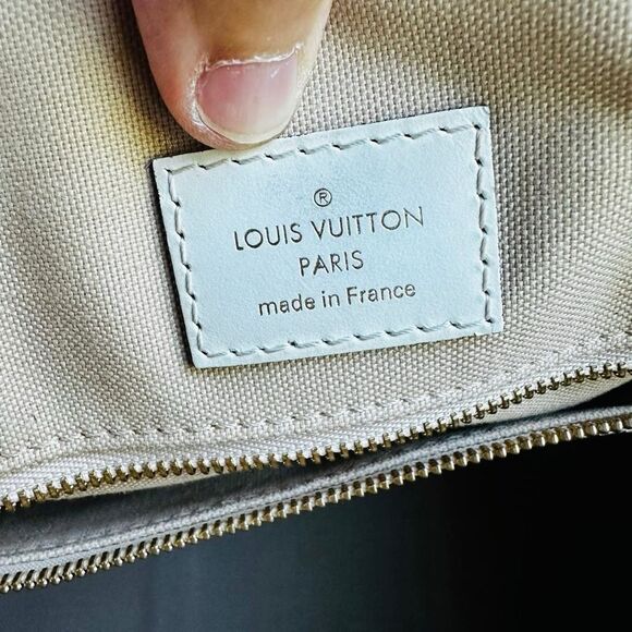 Louis Vuitton Onthego GM Khaki and Beige Bicolor LIMITED EDITION - Picture 14 of 16